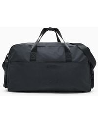 EA7 - Sporttasche Aus Gummiertem Stoff - Lyst