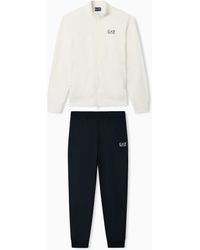 EA7 - Technical-Fabric Core Identity Tracksuit - Lyst