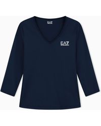 EA7 - Tennis Pro Long-Sleeved T-Shirt - Lyst