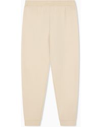 EA7 - Logo Series Cotton-Blend Joggers - Lyst