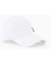 EA7 - Train Core Cotton Baseball Cap - Lyst