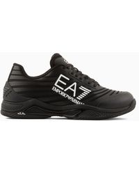 EA7 - Tennis Tech Clay Sneakers - Lyst