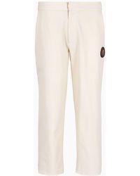 EA7 - Soccer Technical Fabric Trousers - Lyst