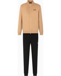 EA7 - Core Identity Cotton Tracksuit - Lyst