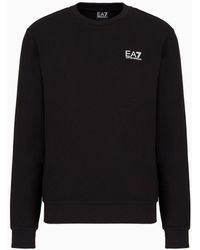 EA7 - Core Identity Sweatshirt Mit Rundhalsausschnitt - Lyst