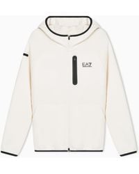 EA7 - Dynamic Athlete Hooded Sweatshirt - Lyst