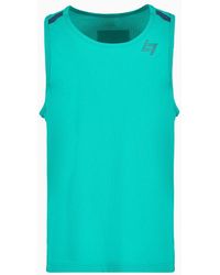EA7 - Dynamic Athlete Tank Top In Ventus7 Technical Fabric - Lyst