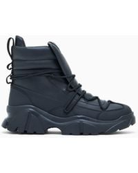 EA7 - Flakes Chunky-Sole Ankle Boots - Lyst