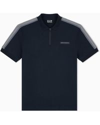 EA7 - Polo Shirt Logo Series Regular Fit - Lyst