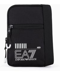 EA7 - Recycled Fabric Train Core Mini Shoulder Bag - Lyst