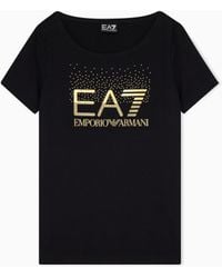 EA7 - Slim-Fit T-Shirt Logo Series - Lyst