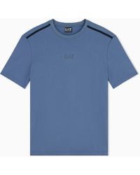 EA7 - T-Shirt Natural Ventus 7 - Lyst