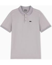EA7 - Polo Shirt Lux Identity Regular Fit - Lyst