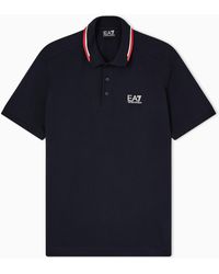 EA7 - Polo Summer Block - Lyst