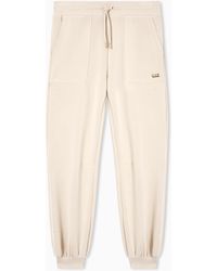 EA7 - Core Lady Stretch Modal Blend Interlock Joggers - Lyst