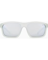 EA7 - Rectangular-Shaped Sunglasses - Lyst