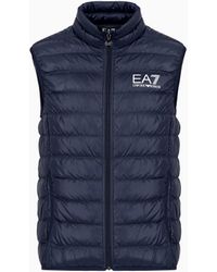 EA7 - Packable Core Identity Gilet - Lyst