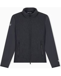 EA7 - Blouson Jacket Golf Pro Regular Fit With Light Padding - Lyst