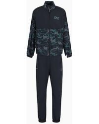 EA7 - Dynamic Athlete Tracksuit In Ventus7 Technical Fabric - Lyst