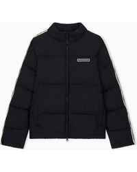 EA7 - Padded Logo Series Jacket - Lyst