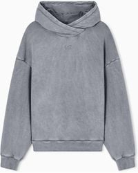 EA7 - Fullness Vigor7 Cotton Sweatshirt With Hood - Lyst