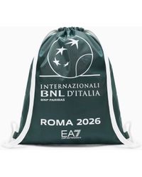 EA7 - Internazionali Bnl D'Italia Sacca Con Logo - Lyst
