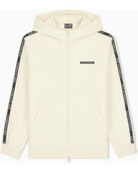 EA7 - Hoodie Logo Series Regular Fit - Lyst