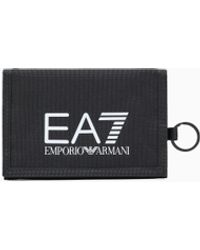 EA7 - Zip-Around Wallet - Lyst