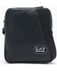 EA7 - Borsa A Tracolla Effetto Pelle - Lyst