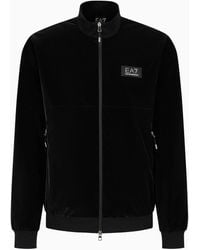 EA7 - Lux Identity Technical-fabric Sweatshirt - Lyst