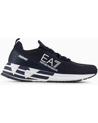 EA7 - Sneakers Crusher Distance Knit - Lyst