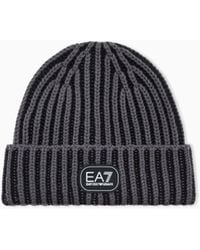 EA7 - Berretto Beanie - Lyst