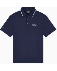 EA7 - Polo Shirt Tennis Pro Regular Fit With Ventus7 Technology - Lyst