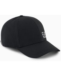 EA7 - Baseballcap Baumwolle Verstellbarem Verschluss Caps U - Lyst