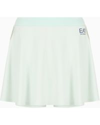 EA7 - Tennis Pro Minirock Aus Ventus7-Funktionsgewebe - Lyst