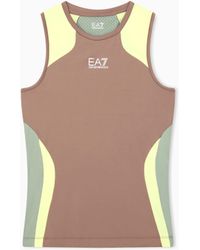 EA7 - Tank Tennis Pro Slim Fit - Lyst