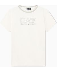 EA7 - Oversized T-Shirt Sporting Club - Lyst