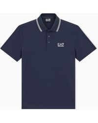 EA7 - Regular Fit Polo Shirt Tennis Club - Lyst