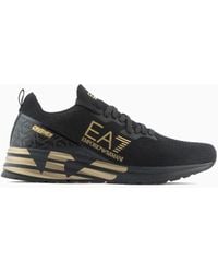 EA7 - Sneakers Crusher Distance Knit - Lyst