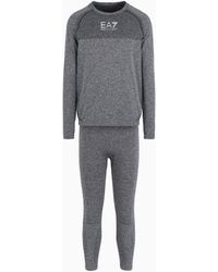 EA7 - Completo Intimo Tecnico Da Sci - Lyst