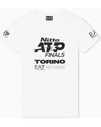 EA7 - Nitto Atp Finals Crew Neck T-Shirt With Event Logo - Lyst