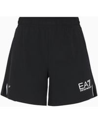 EA7 - Ventus7 Shorts With Side Pockets And Drawstring Tennis Pro - Lyst