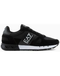 EA7 - Sneakers Black & White Legacy - Lyst