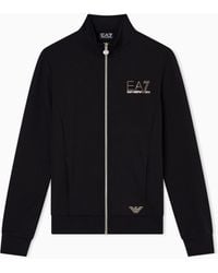 EA7 - Evolution Zipped Sweatshirt - Lyst