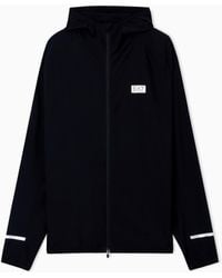 EA7 - Dynamic Athlete Zip-Up Sweatshirt - Lyst