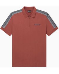 EA7 - Polo Shirt Logo Series Regular Fit - Lyst