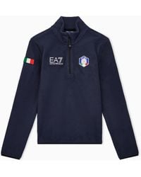 EA7 - Fisi Collection Technical Ski Fleece - Lyst