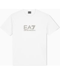 EA7 - Regular Fit T-Shirt Lux Identity - Lyst