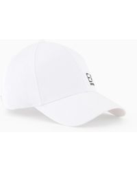 EA7 - Baseballcap Baumwolle Verstellbarem Verschluss Caps U - Lyst