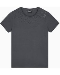 EA7 - Slim-Fit T-Shirt Precious - Lyst
